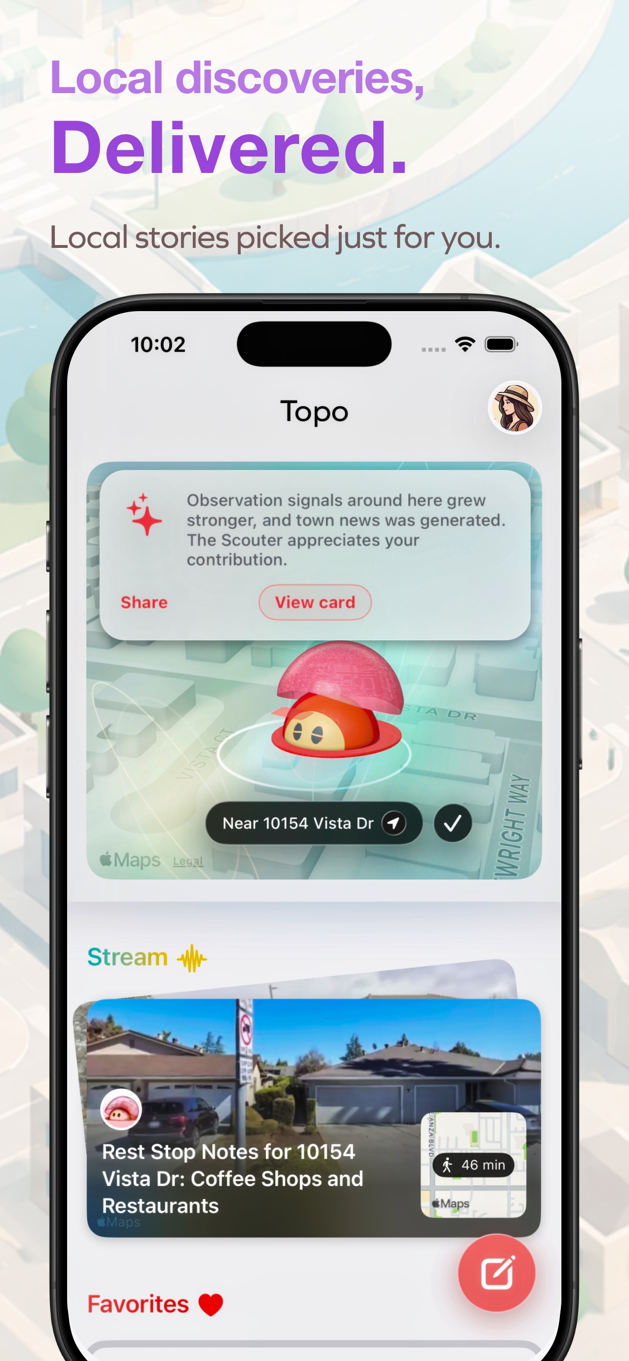 Topo Scouter observation screen